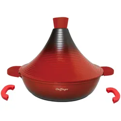 Aluguss Tajine Tagine Ø32cm Induktion Silikongriffe Gartopf