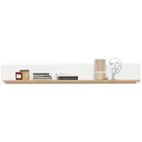 Wohn-Concept Fresno Wandboard 160 x 24 x 22 cm Weiß
