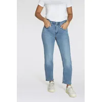 Levi's 724 High Rise Straight MED Indigo - Worn
