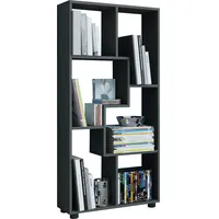 VCM Bücherregal Blina 60 x 20 x 119 cm Schwarz