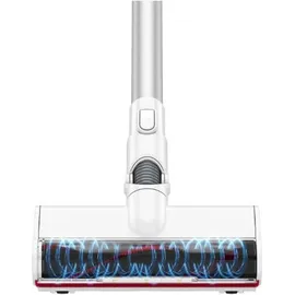 Dirt Devil 2-in-1 Akku Staubsauger - DD9002 - 150W - Hand- und Stielstaubsauger - Inkl. Kombibürste und Düse - Akkulaufzeit bis zu 30 minuten - 2 Einstellungen - Weiß/Rot