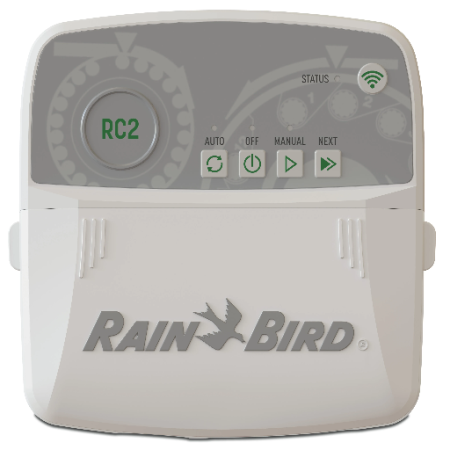 Rain-Bird RC2 Steuergerät Innenbereich / Indoor mit integriertem WLAN / WIFI und Bluetooth ohne Zusatzgerät (Rain-Bird RC2 Steuergerät Innenbereich / Indoor: Rain-Bird RC2 Steuergerät Innenbereich / Indoor 4 Stationen)