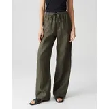 Opus Mileni Wide Leg Hosen Olive 34