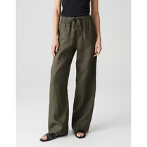 Opus Mileni Wide Leg Hosen Olive 34