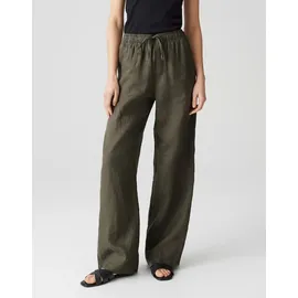 Opus Mileni Wide Leg Hosen Olive 34