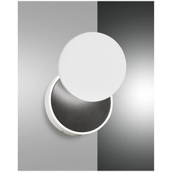 Fabas Luce Ara Wandleuchte LED 12W Metall- und Methacrylat Weiss