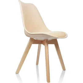 HJH Office SCANDI Kunststoff Beige