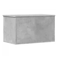 VidaXL Truhe Betongrau 60x35x35 cm Holzwerkstoff