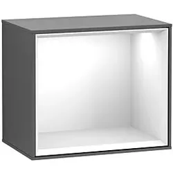 Villeroy und Boch Finion Regalmodul F590GFGK 41,8x35,6x27cm, Ladestation, Regal Glossy White, Anthracite matt