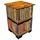 Werkhaus Photohocker Antike Bücher 30 x 42 x 30 cm Mehrfarbig