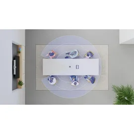 Logitech SIGHT Weiß 4K Tischkamera mit intelligentem Framing (Erweiterung)