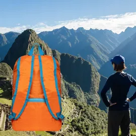 krumad Wanderrucksack 25L Faltbar Orange