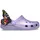 Crocs Unisex Kinder Classic IAM Butterfly Clog T Clog, Mystic Purple, 20/21 EU