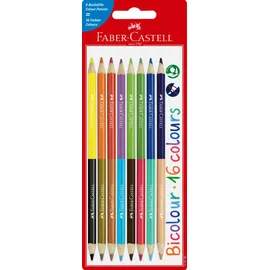 Faber-Castell Bicolor Buntstifte 8 St. Mehrfarbig