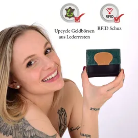 Sunsa Geldbörse Damen Portemonnaie braun