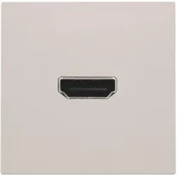 Niko Züblin 102-69417 Abdeckung mit HDMI zu HDMI Verbindung, light grey 10269417