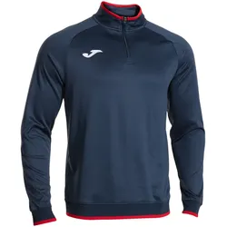 JOMA Combi Premium 1/4-Zip Sweatshirt Kinder 336 - marineblau/rot 164