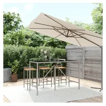 vidaXL Bartisch 180 x 70 x 110 cm Grau