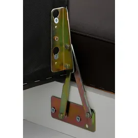 Home Affaire Bologna 180 x 84 x 140 cm Struktur grob langer Schenkel rechts dunkelgrau