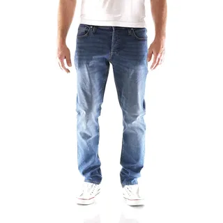 JACK & JONES Glenn Original Sq 223 Slim Fit Jeans Blue Denim 34 32