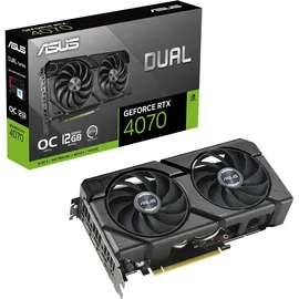 Asus Dual GeForce RTX 4070 EVO OC 12 GB), Grafikkarte