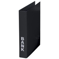 Pagna Bankordner »Basic Colours« schwarz, 5x32x25 cm