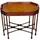 Casa Padrino Octagon Braun Walnussholz 60 x 67 x 40 cm