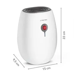 TROTEC Peltier-Luftentfeuchter TTP 2 E Entfeuchter | 12,5 m3 | 0,22 l/24h