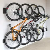 monTEK Schwenkbare Fahrrad-Wandhalterung, Fahrradaufhänger für Garage, Wandhalterung, platzsparend, stabiler Wand-Fahrradständer, vertikaler Fahrradständer, hält bis zu 30 kg