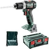 Metabo Akku-Bohrschrauber BS 18 L BL solo + Metabox Transportbox + Sportbeutel