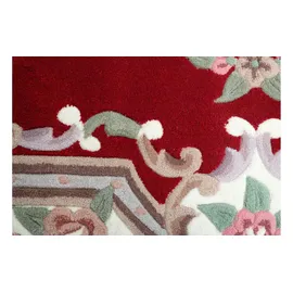 THEKO Ming Handtuftteppich 190 x 290 cm Rot