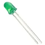 Low-Current-LED 3 mm Grün