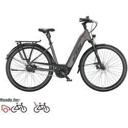 KTM Macina City 610 XL, Wave, XS43 - 625WH, Freilauf, elderberry matt, 29