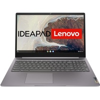 Lenovo Chromebook IdeaPad 3i | 15,6" Full HD Touch Display | Intel Celeron N4500 | 8GB RAM | 128GB SSD | Intel UHD Grafik | Chrome OS | QWERTZ | grau | 3 Monate Premium Care