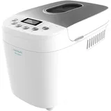Cecotec Bread&Co 1500 PerfectCook. 850 W, 1,5 kg, 15 Programme, 15 programmierbare Stunden, 2 Widerstände, spülmaschinenfestes Tablett, Rezeptbuch