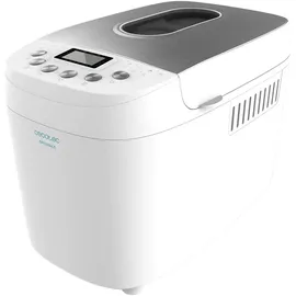 Cecotec Bread&Co 1500 PerfectCook. 850 W, 1,5 kg, 15 Programme, 15 programmierbare Stunden, 2 Widerstände, spülmaschinenfestes Tablett, Rezeptbuch
