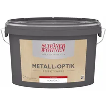Schöner Wohnen Trendstruktur Effektfarbe Blassgold glänzend 2,5 l