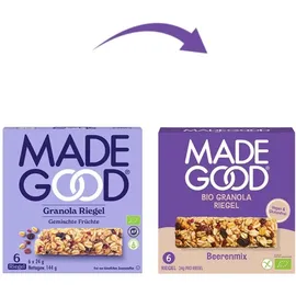 MadeGood Müsliriegel Gemischte Früchte bio (6St)
