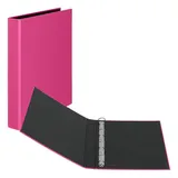 VELOFLEX Basic Ringbuch 4-Ringe pink 3,5 cm DIN A4