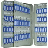 Q-Connect KF04275 Schlüsselschrank Pearl 140 Haken, grau