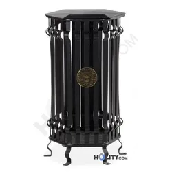 Abfallbehalter fur die Innenstadt 100 l h140130