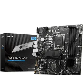 MSI PRO B760M-P Micro-ATX Mainboard LGA 1700 Intel B760