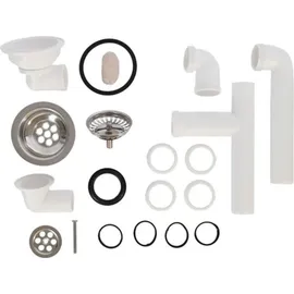 Villeroy & Boch Ablaufgarnitur 82140061 Edelstahl  Verchromt