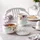 Villeroy & Boch Mariefleur Basic Latte Macchiato Becher 0,37 l Bunt 6 St.