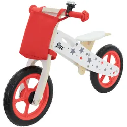 Laufrad für Kinder ab 2 Jahren 85x54 cm Rot aus Holz Joyz