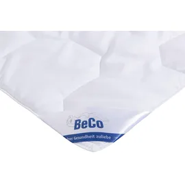 Beco Kunstfaserbettdecke BECO "Gregor, Bettdecken für Sommer und Winter, Ganzjahresdecke", weiß, B:200cm L:220cm, Bezug: 100% Polyester. Füllung: 100% Polyester, Bettdecken, Bettdecke 135x200cm, allergiker geeignet (Hausstauballergiker)