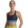 Under Armour Crossback Mid Bra Blue/Yellow S