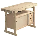 Sjöbergs Hobelbank Nordic Plus 1450 inkl. Schrankbausatz 0042 Hobby 35011