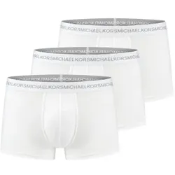 Michael Kors 3P Supreme Touch Trunks Weiß Large Herren