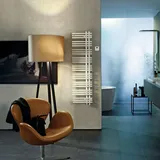 Zehnder Yucca Asym 1329 x 378 mm Elektroheizkörper weiß